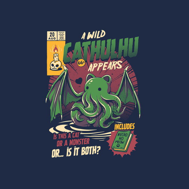 Is It a Cat Or a Monster-unisex basic tee-ilustrata