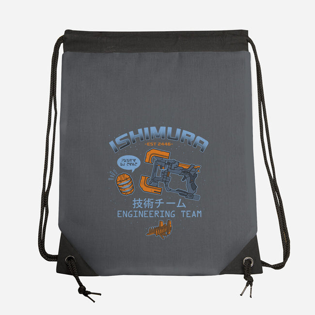 Ishimura Engineering-none drawstring bag-aflagg