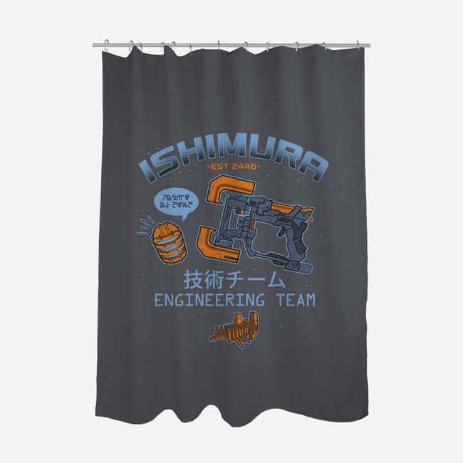Ishimura Engineering-none polyester shower curtain-aflagg