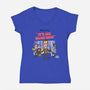 It's All Good Man-womens v-neck tee-spiritgreen