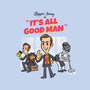 It's All Good Man-none removable cover w insert throw pillow-spiritgreen