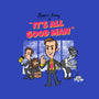 It's All Good Man-womens v-neck tee-spiritgreen
