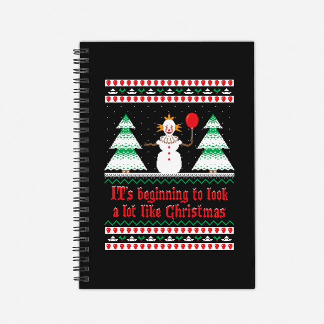 ITs Beginning to Look a Lot Like Christmas-none dot grid notebook-SevenHundred