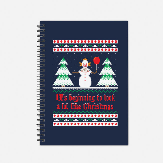 ITs Beginning to Look a Lot Like Christmas-none dot grid notebook-SevenHundred