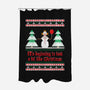 ITs Beginning to Look a Lot Like Christmas-none polyester shower curtain-SevenHundred