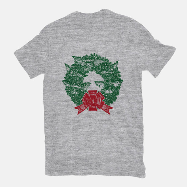 It's Beginning To Look A Lot Like Gremlins-mens heavyweight tee-QFSChris