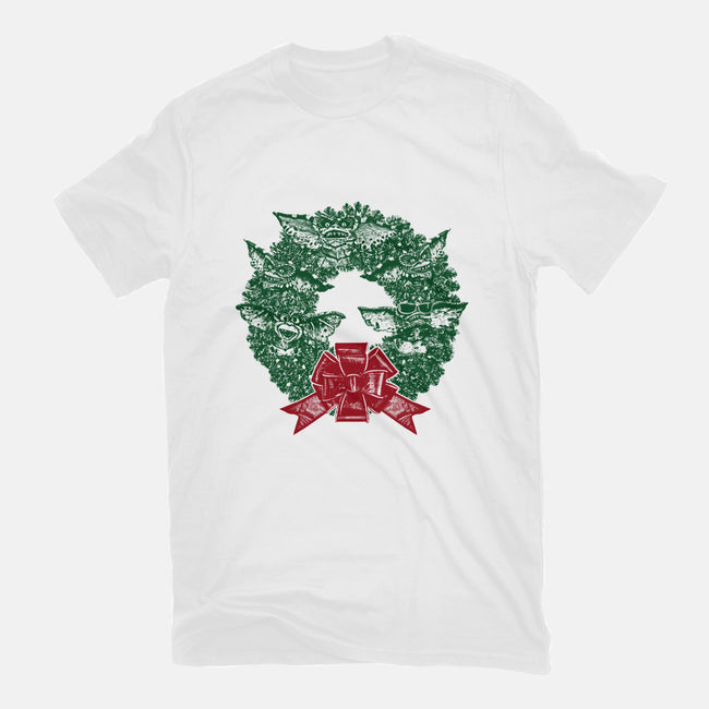 It's Beginning To Look A Lot Like Gremlins-mens heavyweight tee-QFSChris