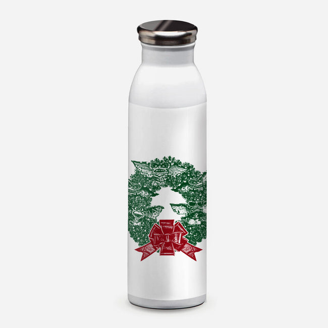 It's Beginning To Look A Lot Like Gremlins-none water bottle drinkware-QFSChris
