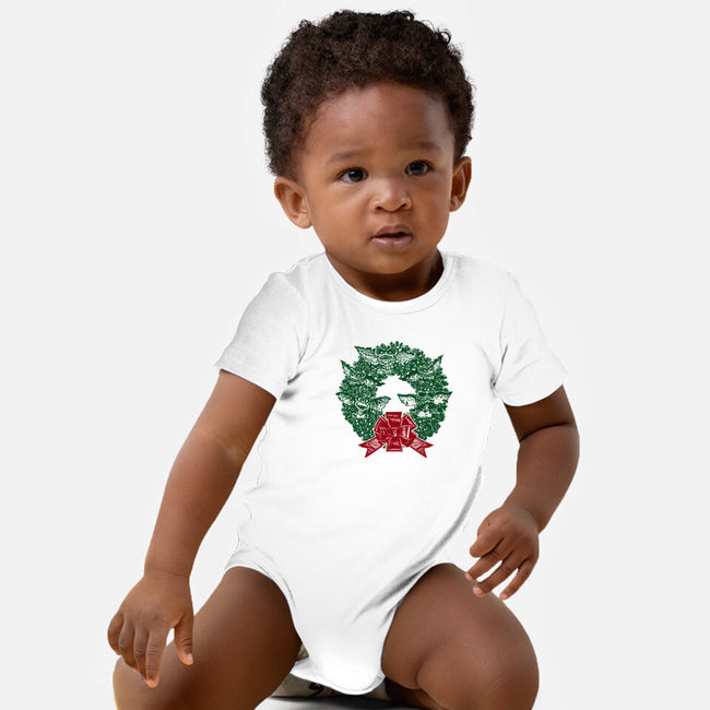 It's Beginning To Look A Lot Like Gremlins-baby basic onesie-QFSChris