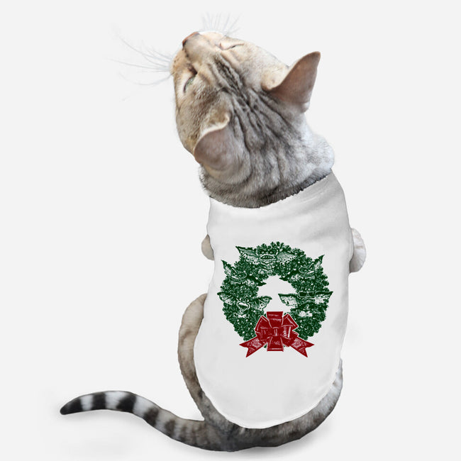 It's Beginning To Look A Lot Like Gremlins-cat basic pet tank-QFSChris