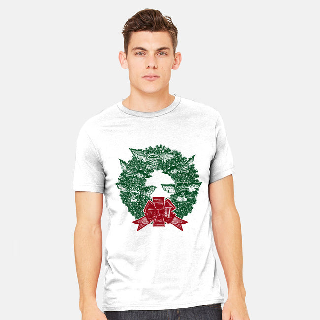 It's Beginning To Look A Lot Like Gremlins-mens heavyweight tee-QFSChris