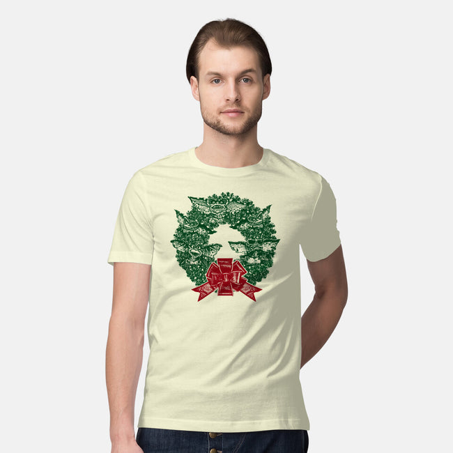 It's Beginning To Look A Lot Like Gremlins-mens premium tee-QFSChris
