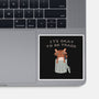 It's Okay to Be Trash-none glossy sticker-Mykelad