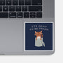 It's Okay to Be Trash-none glossy sticker-Mykelad