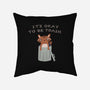 It's Okay to Be Trash-none removable cover w insert throw pillow-Mykelad