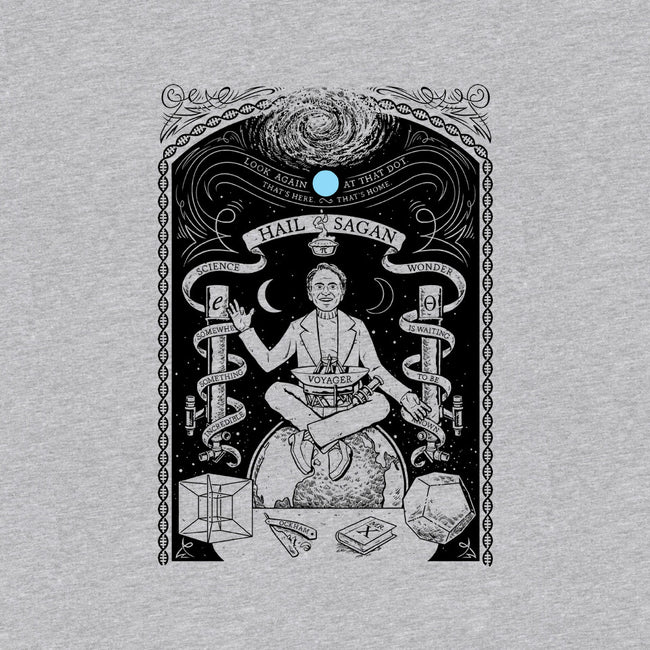 Hail Sagan-womens v-neck tee-brankovranic