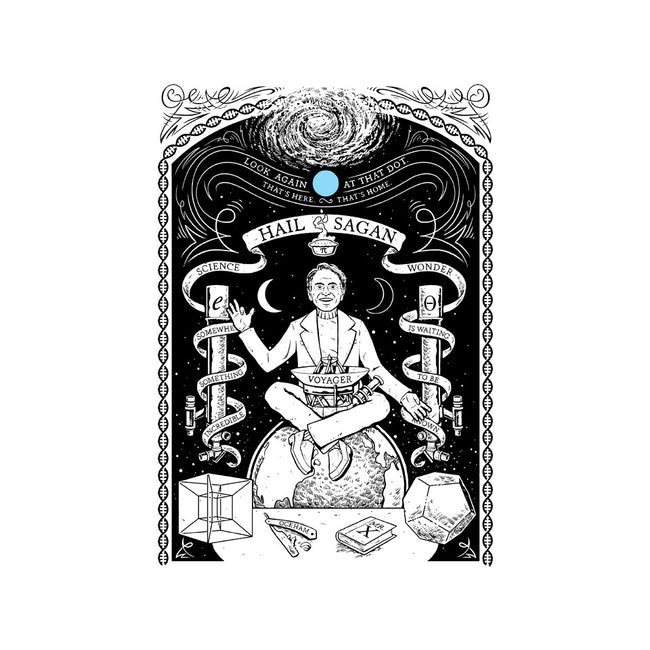 Hail Sagan-none removable cover w insert throw pillow-brankovranic