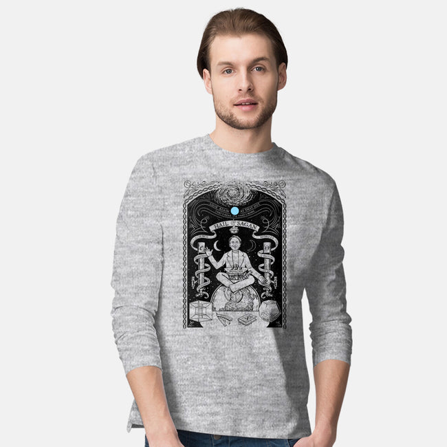 Hail Sagan-mens long sleeved tee-brankovranic