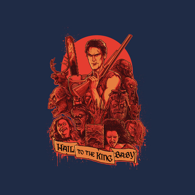 Hail to the King, Baby-womens v-neck tee-Moutchy