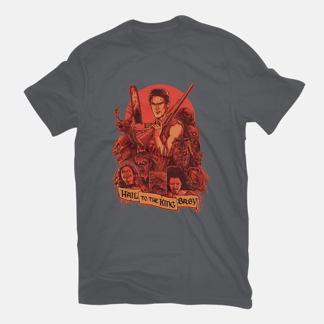 Hail to the King, Baby-mens heavyweight tee-Moutchy