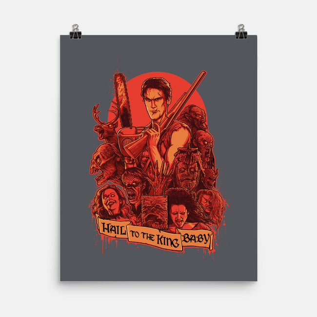 Hail to the King, Baby-none matte poster-Moutchy