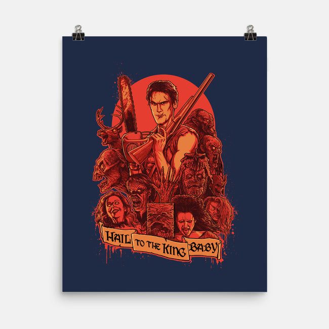 Hail to the King, Baby-none matte poster-Moutchy