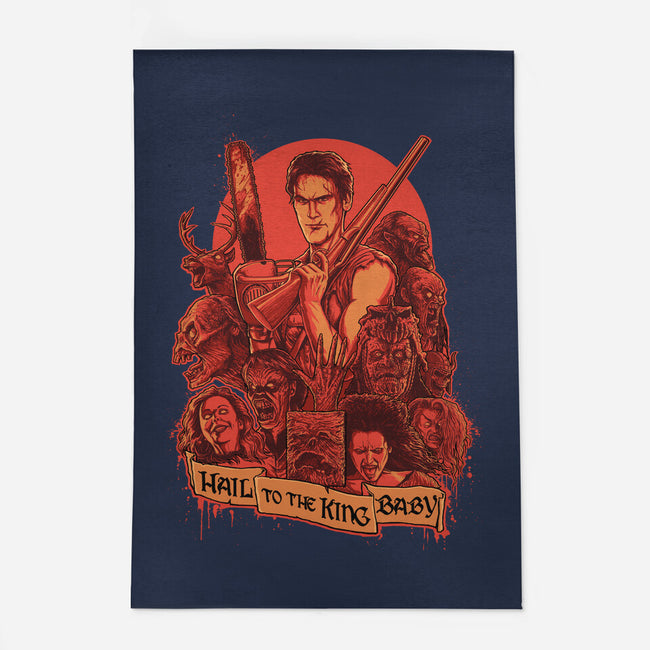 Hail to the King, Baby-none indoor rug-Moutchy