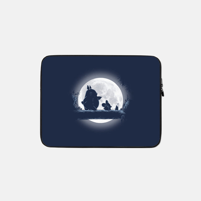 Hakuna Totoro-none zippered laptop sleeve-paulagarcia