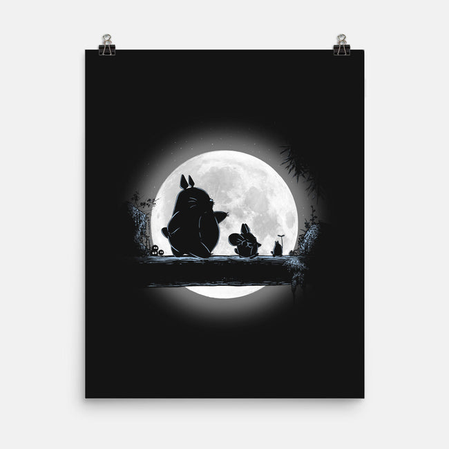 Hakuna Totoro-none matte poster-paulagarcia