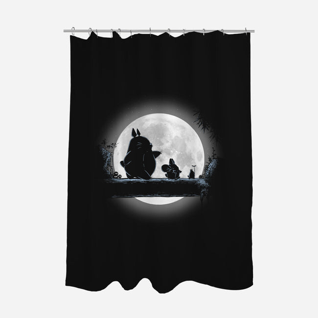 Hakuna Totoro-none polyester shower curtain-paulagarcia