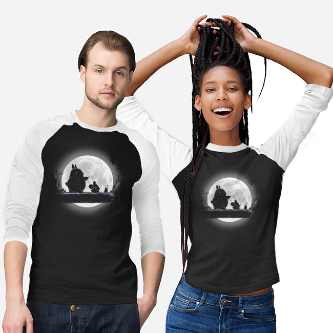 Hakuna Totoro-unisex baseball tee-paulagarcia