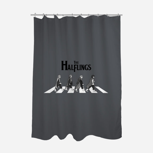 Halflings Road-none polyester shower curtain-quietsnooze