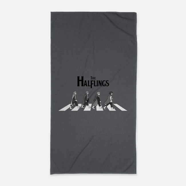 Halflings Road-none beach towel-quietsnooze