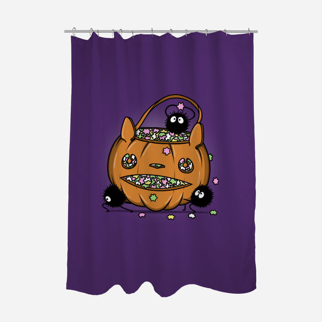 Hallowatari!-none polyester shower curtain-Raffiti