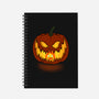 Halloween Flame!-none dot grid notebook-Raffiti