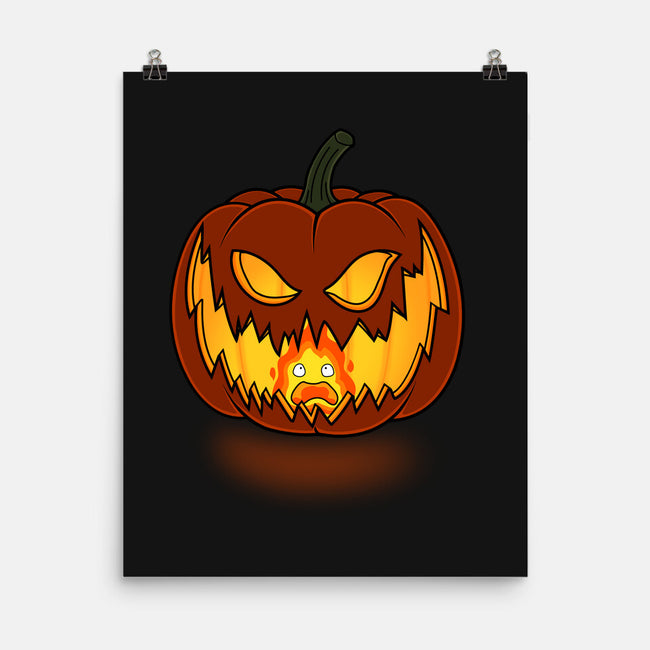 Halloween Flame!-none matte poster-Raffiti