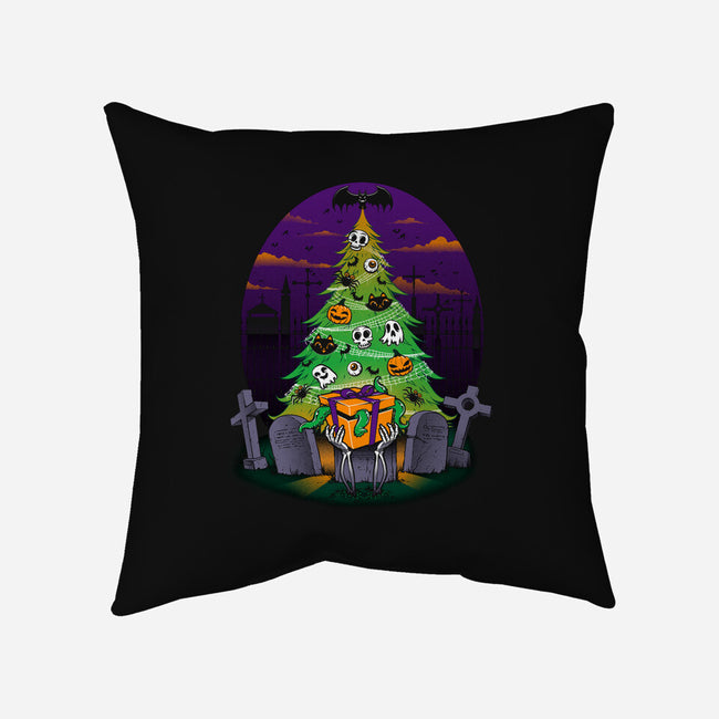 Halloween Is My Xmas-none removable cover w insert throw pillow-tobefonseca