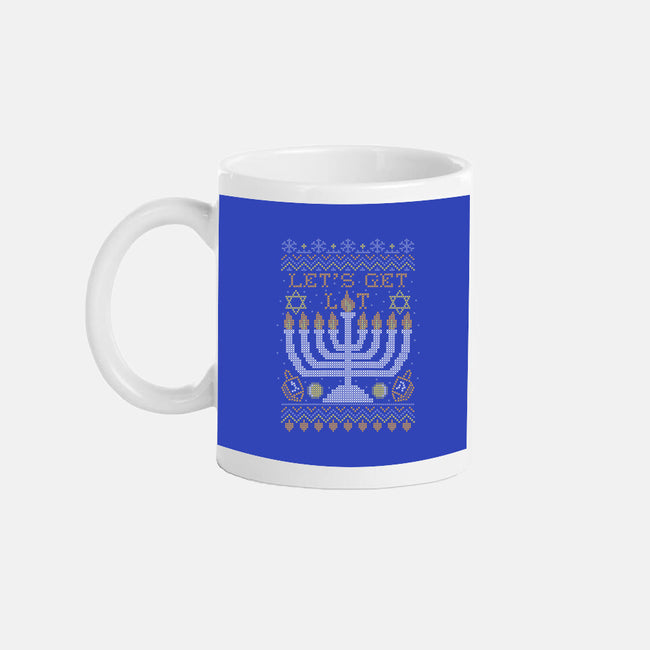 Hanukkah Is Lit-none glossy mug-beware1984