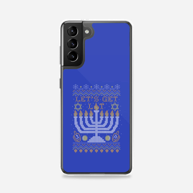 Hanukkah Is Lit-samsung snap phone case-beware1984