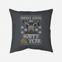 Happy Ni Year!-none removable cover w insert throw pillow-Raffiti