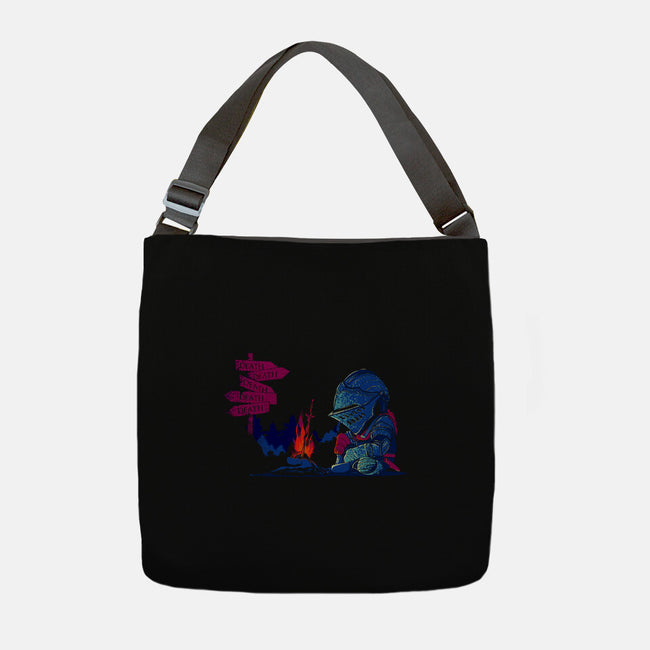 Hard Roads Ahead-none adjustable tote-Donnie