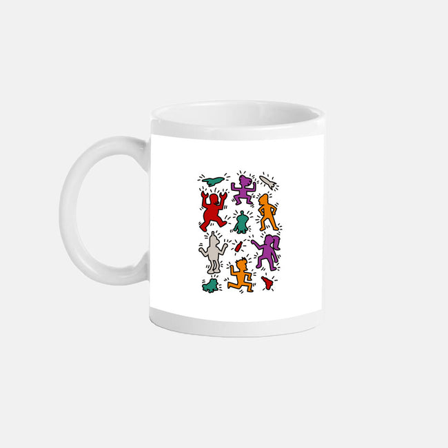 Haring Future-none glossy mug-ducfrench