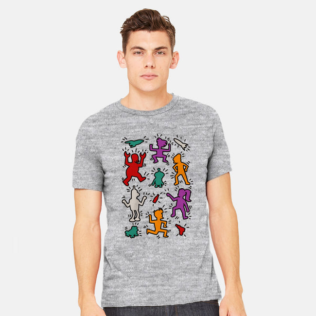 Haring Future-mens heavyweight tee-ducfrench