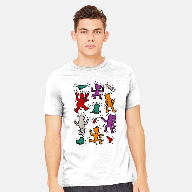 Haring Future-mens heavyweight tee-ducfrench
