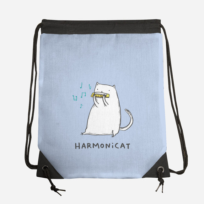 Harmonicat-none drawstring bag-SophieCorrigan