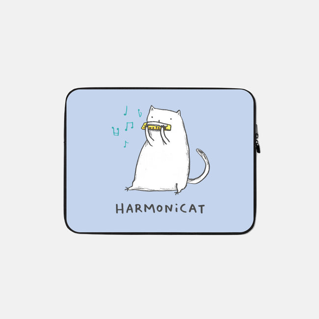 Harmonicat-none zippered laptop sleeve-SophieCorrigan