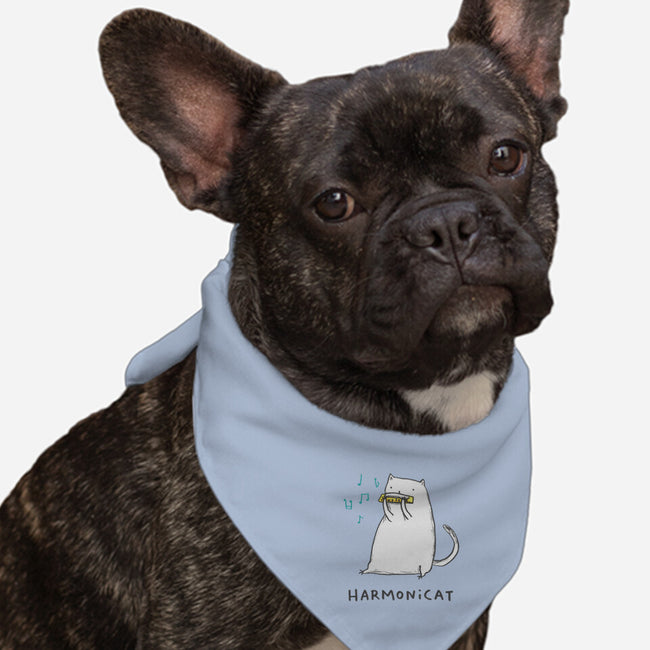 Harmonicat-dog bandana pet collar-SophieCorrigan