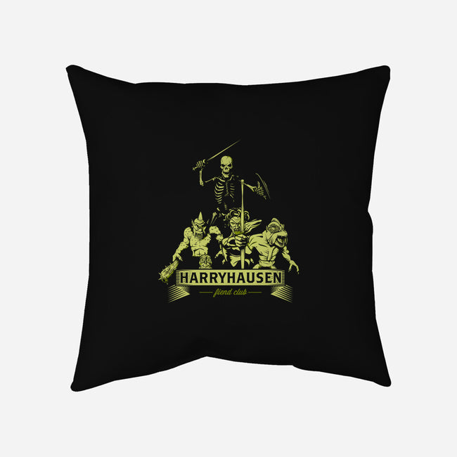 Harryhausen Fiend Club-none removable cover w insert throw pillow-chemabola8