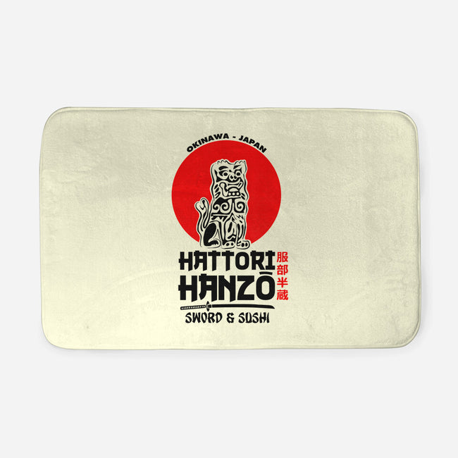 Hattori Hanzo-none memory foam bath mat-Melonseta