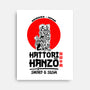 Hattori Hanzo-none stretched canvas-Melonseta